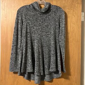 Bobeau turtleneck/cowl sweater